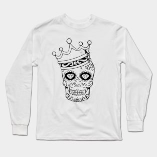 The king of skulls Long Sleeve T-Shirt